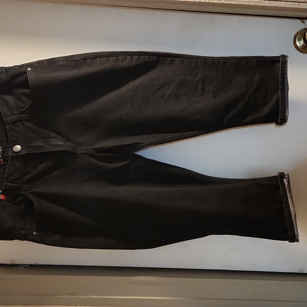 Lee denim cropped black